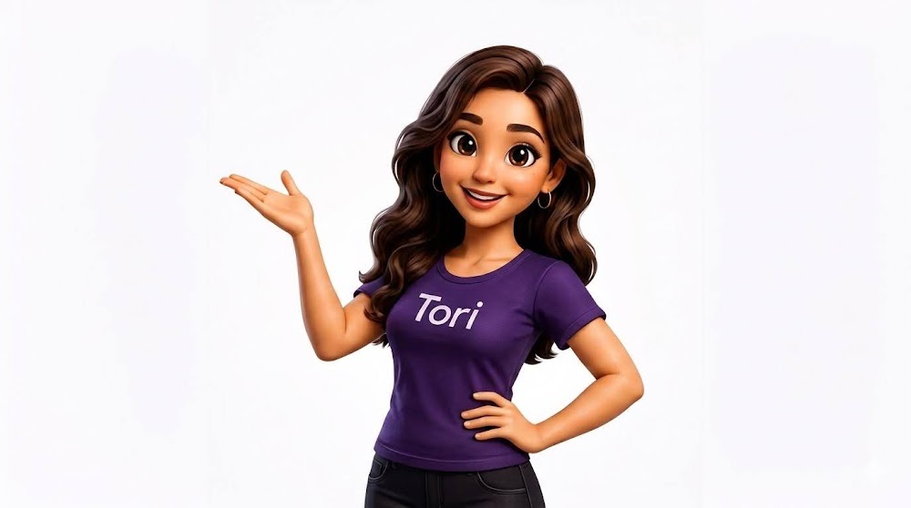 Tori Indicando o Desafio